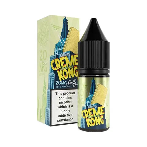 Joe's Juice Creme Kong 10ml Nic Salt - Creamy Custard Vape Joe's Juice Creme Kong 10ml Nic Salt - Creamy Custard Vape