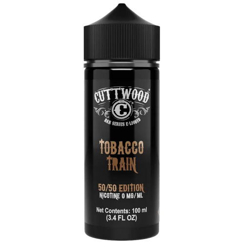 Cuttwood Bar Series Tobacco Train 50/50 100ml Shortfill