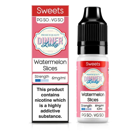 Dinner Lady 50/50 10ml E-Liquid MTL Vape Dinner Lady 50/50 10ml E-Liquid MTL Vape