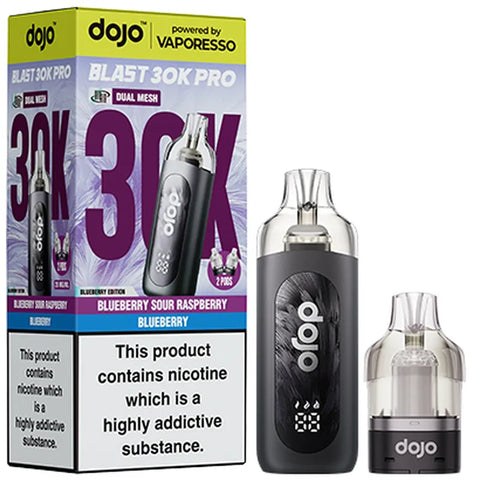 Dojo Blast 30K Pro Vape Kit | 30,000 Puffs & USB-C Dojo Blast 30K Pro Vape Kit | 30,000 Puffs & USB-C