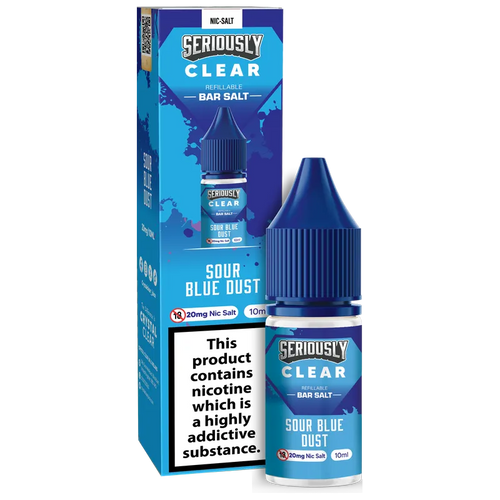 Doozy Seriously Clear Sour Blue Dust 10ml Nic Salt