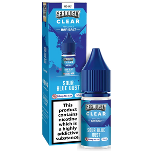 Doozy Seriously Clear Sour Blue Dust 10ml Nic Salt