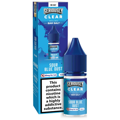 Doozy Seriously Clear Sour Blue Dust 10ml Nic Salt