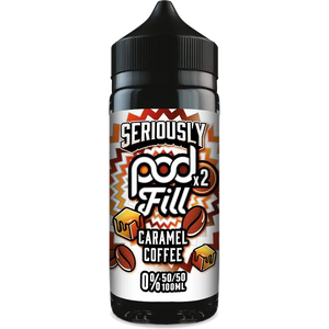 Doozy Seriously Pod Fill X2 Caramel Coffee 100ml Shortfill Default Title