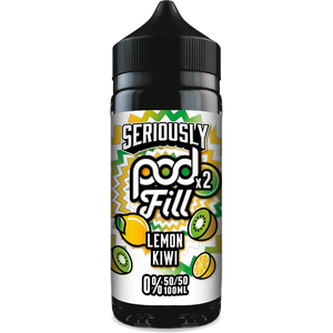 Doozy Seriously Pod Fill X2 Lemon Kiwi 100ml Shortfill Default Title