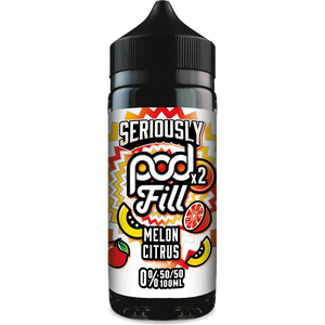 Doozy Seriously Pod Fill X2 Melon Citrus 100ml Shortfill Default Title