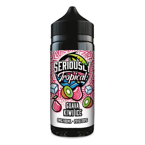 Doozy Seriously Tropical 100ml Vape Juice Guava Kiwi Ice