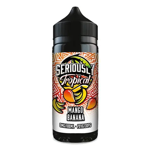 Doozy Seriously Tropical 100ml Vape Juice Mango Banana