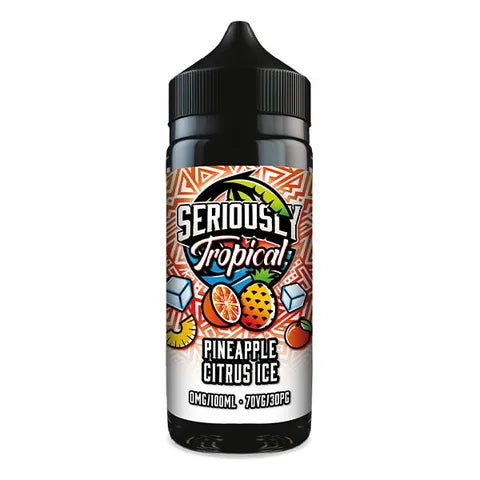 Doozy Seriously Tropical 100ml Vape Juice Pineapple Citrus Ice