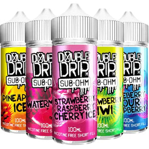 Double Drip 100ml Shortfill E-Liquid | Multi-Buy Deals