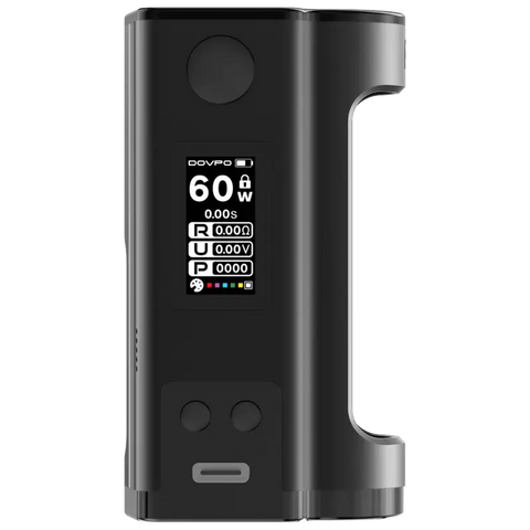 Dovpo Flipside Squonk Mod Black