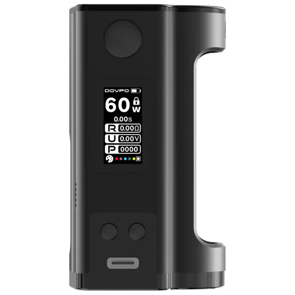 Dovpo Flipside Squonk Mod Black