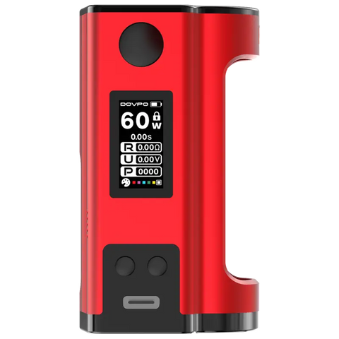 Dovpo Flipside Squonk Mod Red