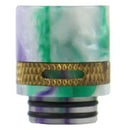 810 Resin Drip Tip With Airflow Teal