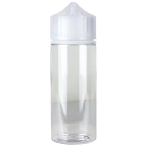 Easy Fill Transparent Cap Empty Bottle 120ml