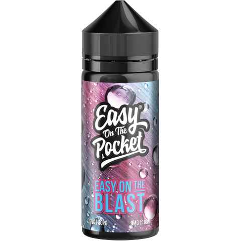 Easy On The Pocket by Wick Liquor 100ml Shortfill E-Liquid Easy On The Blast On White Background