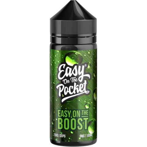 Easy On The Pocket by Wick Liquor 100ml Shortfill E-Liquid Easy On The Boost On White Background