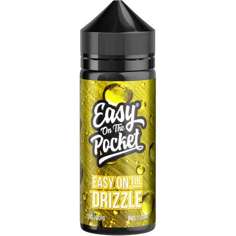 Easy On The Pocket by Wick Liquor 100ml Shortfill E-Liquid Easy On The Drizzle On White Background