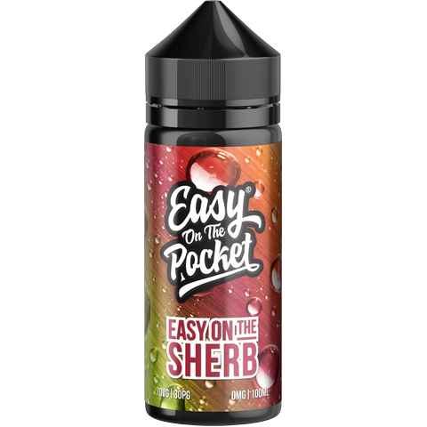 Easy On The Pocket by Wick Liquor 100ml Shortfill E-Liquid Easy On The Sherb On White Background
