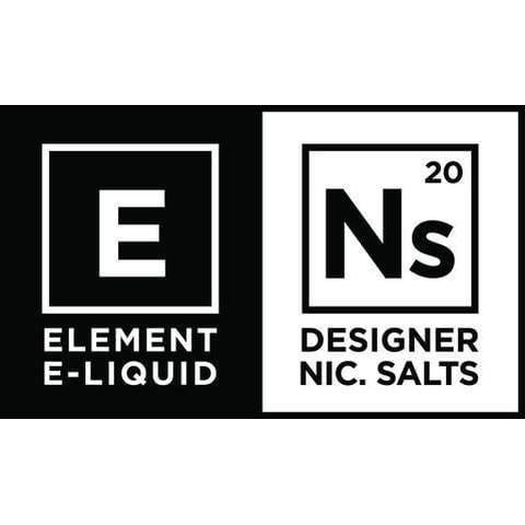Element Nic Salt Shot 10ml 20mg On White Background