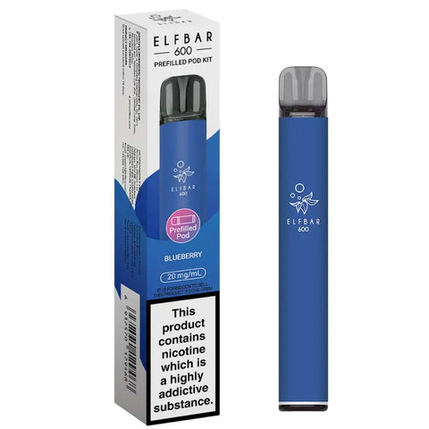 Elf Bar 600 Prefilled Pod Kit Blueberry