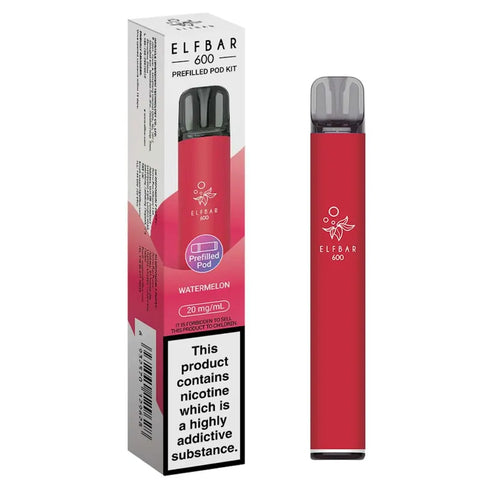 Elf Bar 600 Prefilled Pod Kit Watermelon