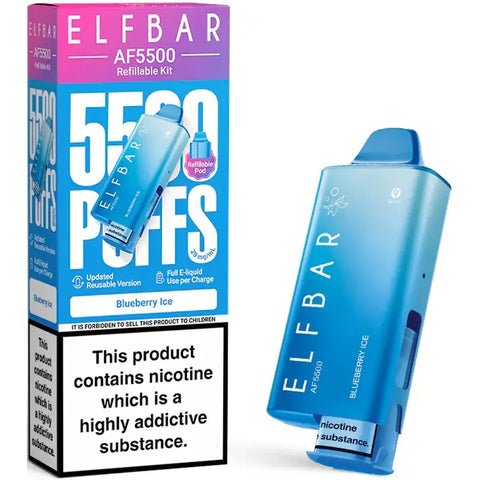 Elf Bar AF5500 Prefilled Pod Kit | 5500 Puffs, USB-C Recharge Elf Bar AF5500 Prefilled Pod Kit | 5500 Puffs, USB-C Recharge