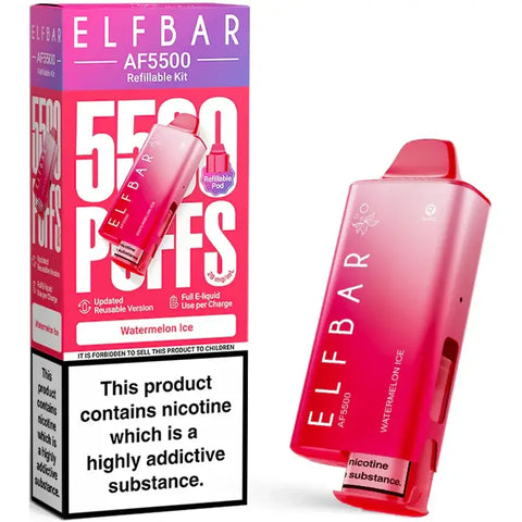 Elf Bar AF5500 Prefilled Pod Kit Watermelon Ice