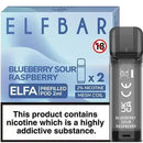 Elf Bar ELFA Pre-Filled Pods Blueberry Sour Raspberry