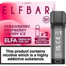 Elf Bar ELFA Pre-Filled Pods Strawberry Raspberry Cherry Ice
