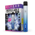 Elf Bar Elfa Turbo Vape Pod Kit Aurora Cyan