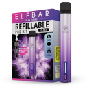 Elf Bar Elfa Turbo Vape Pod Kit Aurora Purple