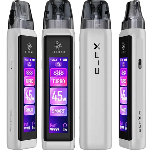 Elf Bar Elfx Ultra Pod Kit - 2.4" Touch Screen & 1500mAh Elf Bar Elfx Ultra Pod Kit - 2.4" Touch Screen & 1500mAh