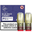 Elf Bar Mate P1 Prefilled Pods (2 Pods) Blue Razz Cherry