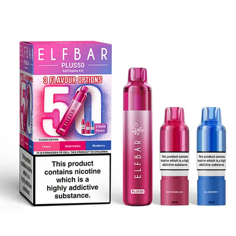 Elf Bar Plus 50 Prefilled Pod Kit Classic Edition