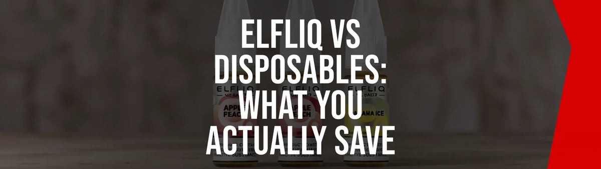 Elfliq bottle compared with Elf Bar 600