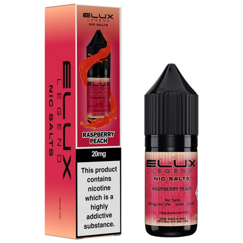 ELUX Legend 10ml Nic Salts Raspberry Peach