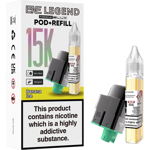 Elux ENE Legend Replacement Pods Banana Ice