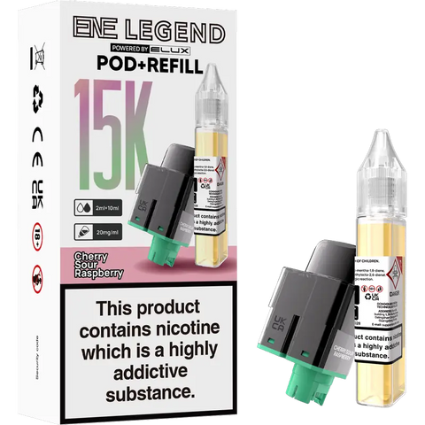 Elux ENE Legend Replacement Pods Cherry Sour Raspberry