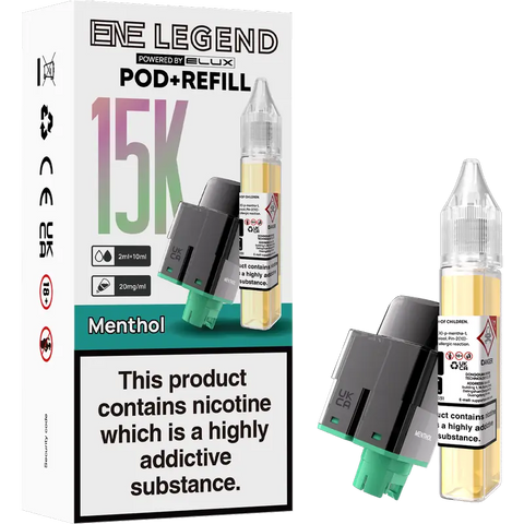 Elux ENE Legend Replacement Pods Menthol