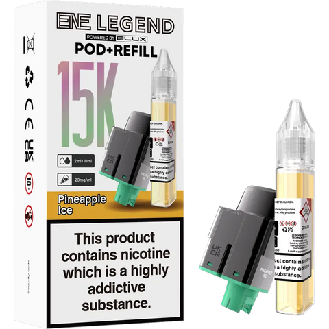 Elux ENE Legend Replacement Pods Pineapple Ice