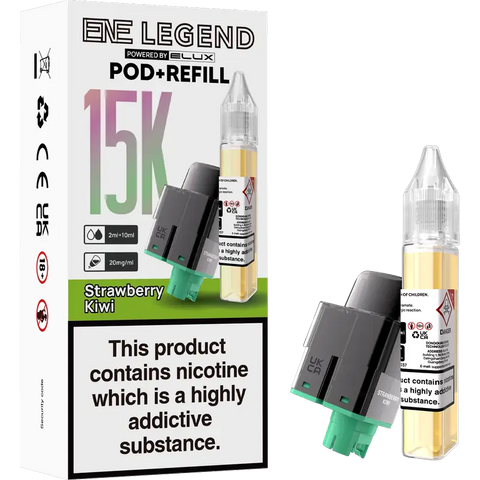 Elux ENE Legend Replacement Pods Strawberry Kiwi