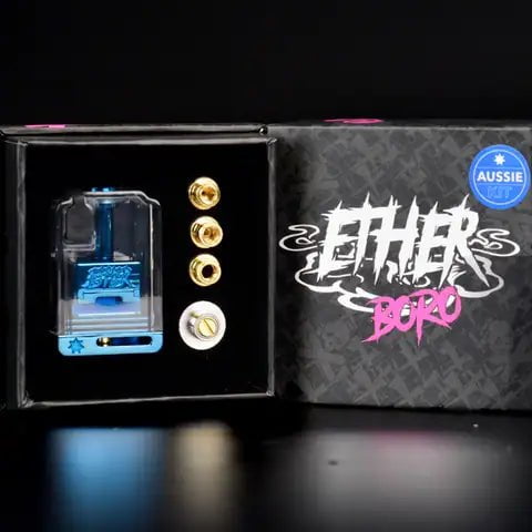 Ether Boro RBA Kit Lite by Suicide Mods Aussie On White Background