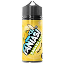Fantasi Banana Ice vape juice bottle on a white background