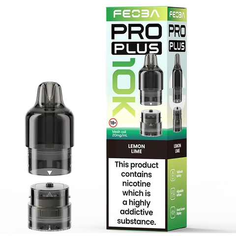 Feoba Pro Plus 10K Prefilled Pod Lemon & Lime
