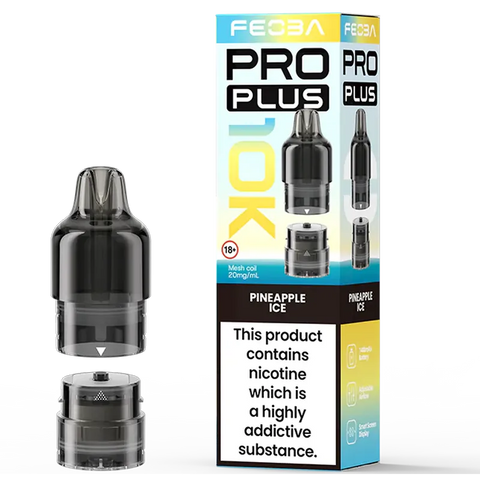 Feoba Pro Plus 10K Prefilled Pod Pineapple Ice