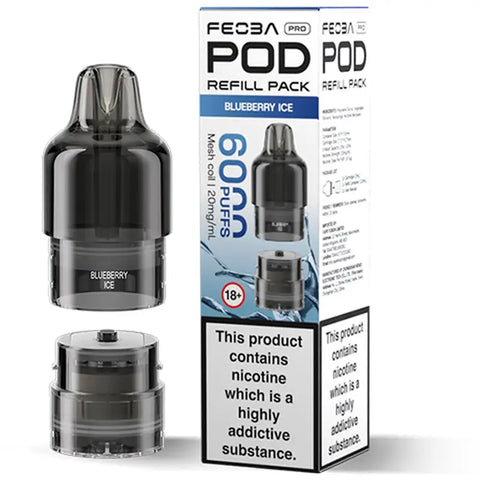 Feobo Pro Replacement Pods Blueberry Ice