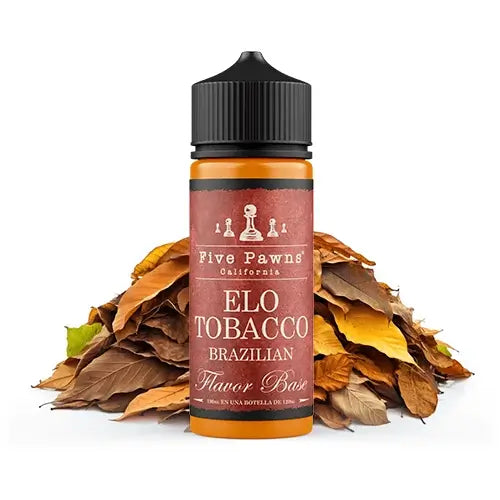 Five Pawns Tobacco 100ml Shortfill Vape Juice Elo Tobacco Brazilian