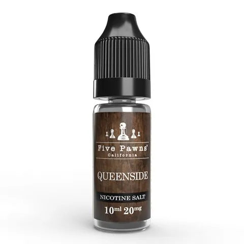 five pawns nic salts queenside on white background