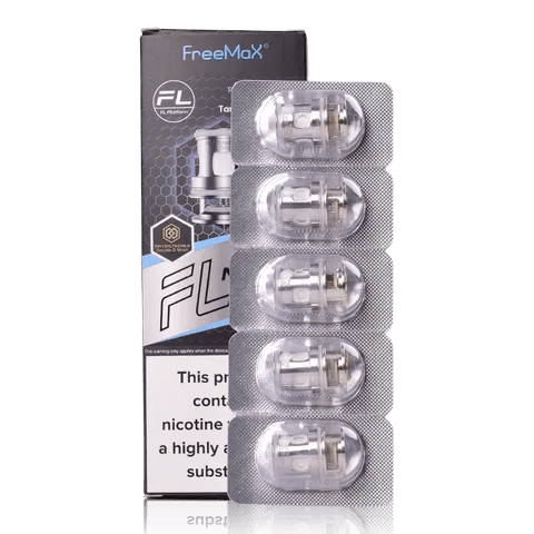 Freemax FL Series Replacement Coils FL1-D 0.15 Ohm On White Background